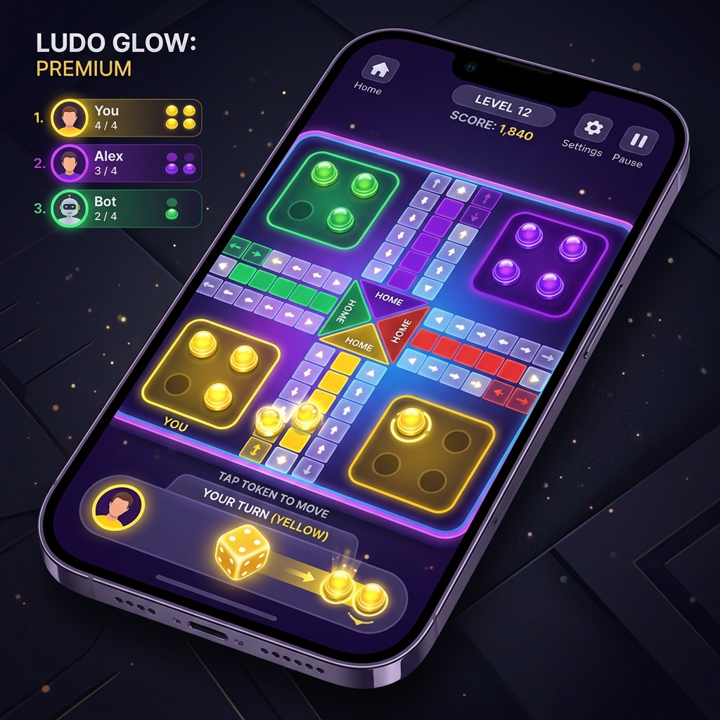 Rush Pro Ludo game screenshot 1